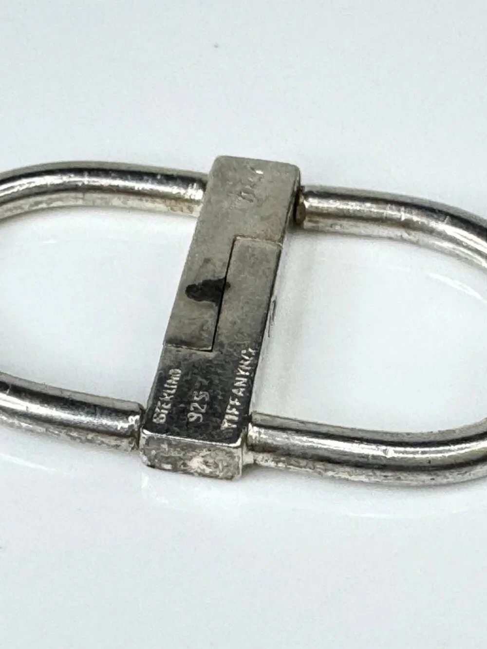 Vintage Tiffany & Co. Sterling Silver Key Lock Padlock with Pouch SS430